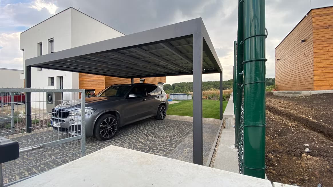 Detail carportu