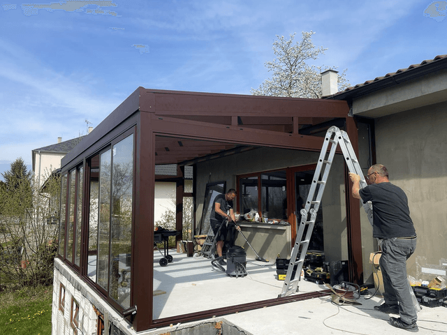 Realizace sezónní zimní zahrady – detail 7