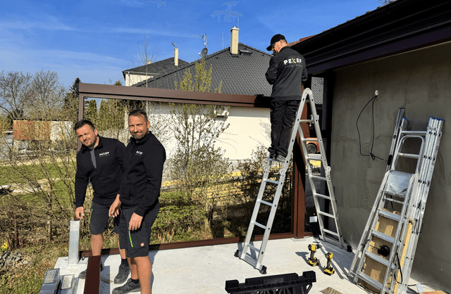 Realizace sezónní zimní zahrady – detail 3