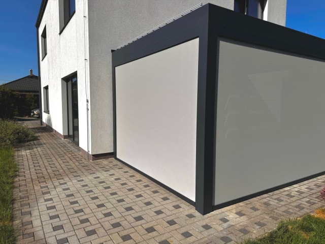 Realizace bioklimatické pergoly – pohled 0