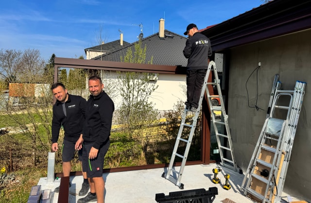 Realizace sezónní zimní zahrady – detail 3