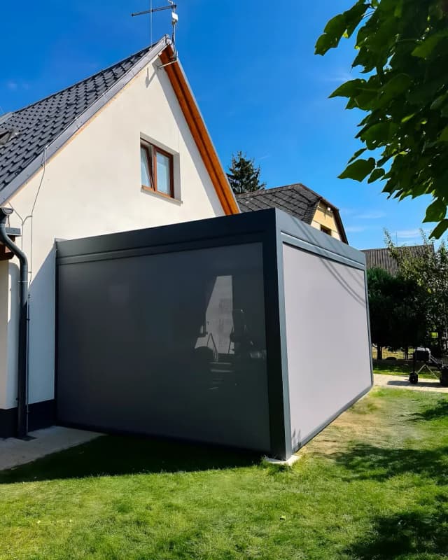 Realizace bioklimatické pergoly – detail 4