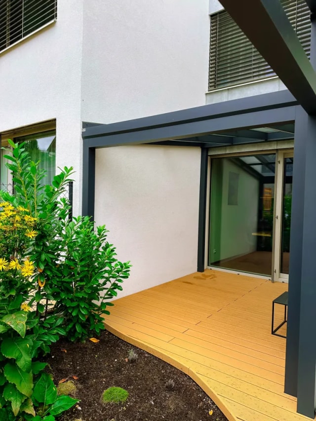 Pergola – průhled do zahrady