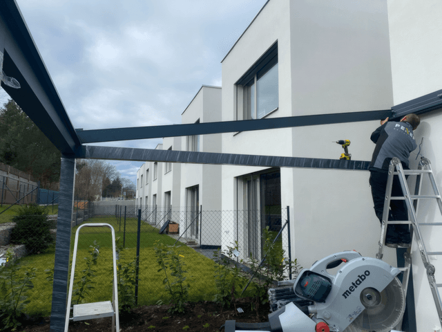 Pergola – detail spojů